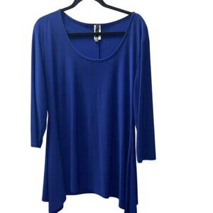 Ashley Blue Vibrant Women's Tunic